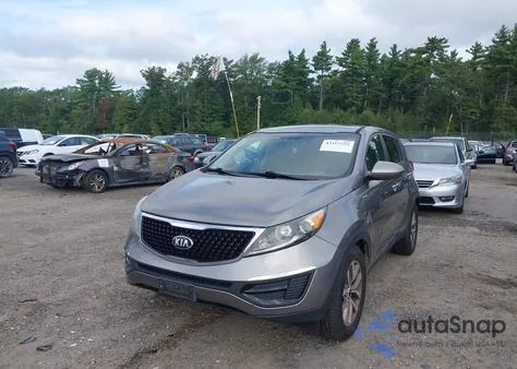 2014 Kia Sportage Lx из США, поврежденный, VIN KNDPBCAC4E7626250